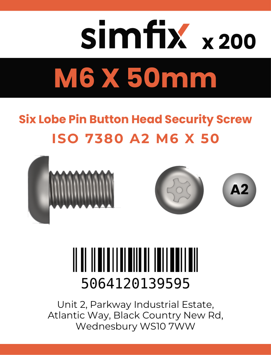 Simfix product label - 7380A206050TPIN-T