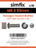 Simfix product label - 7380A206055-D