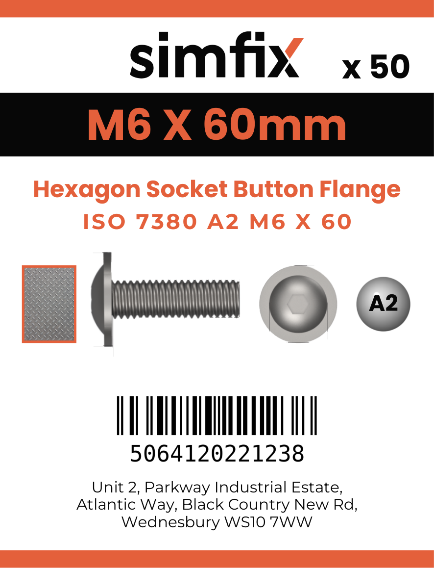 Simfix product label - 7380A206060F-T