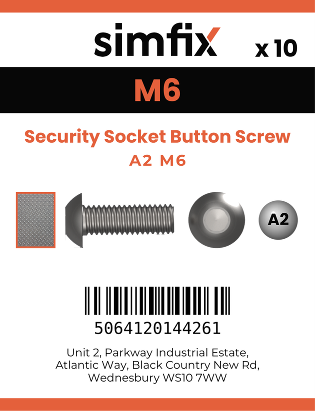 Simfix product label - 7380A206060TPIN-D