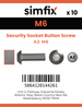 Simfix product label - 7380A206060TPIN-D