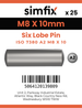Simfix product label - 7380A208010TPIN-D