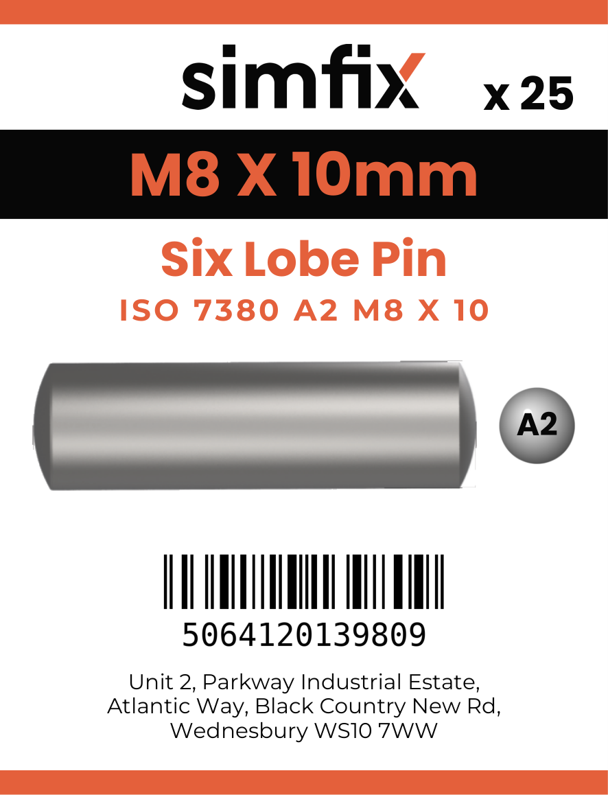 Simfix product label - 7380A208010TPIN-D