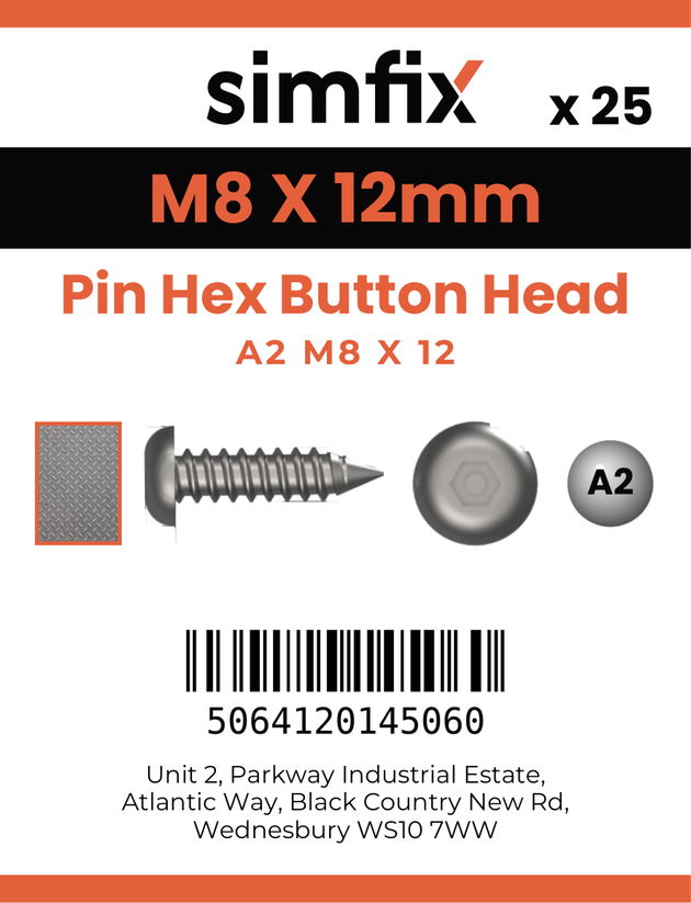 Simfix product label - 7380A208012PIN-D