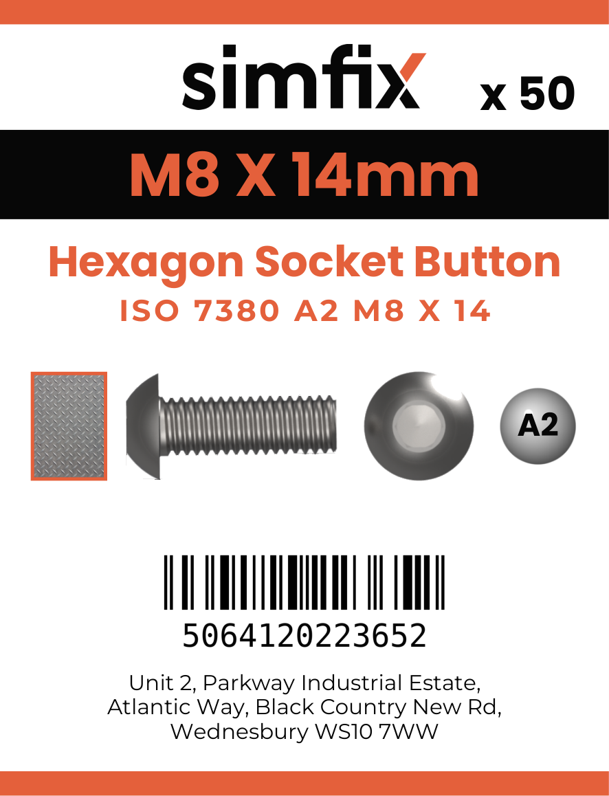 Simfix product label - 7380A208014-T