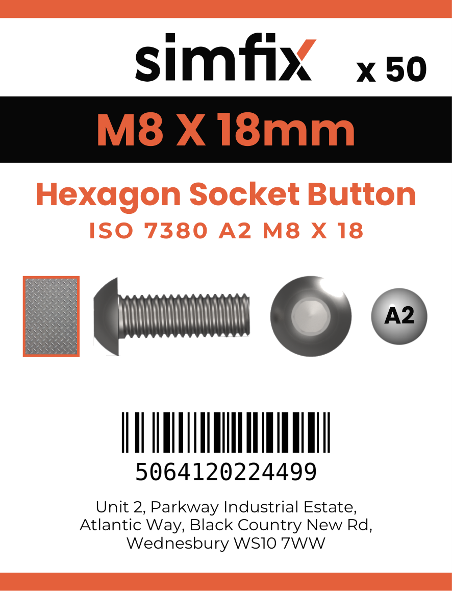 Simfix product label - 7380A208018-T