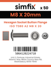 Simfix product label - 7380A208020F-T