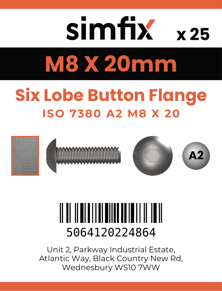 Simfix product label - 7380A208020TFL-D