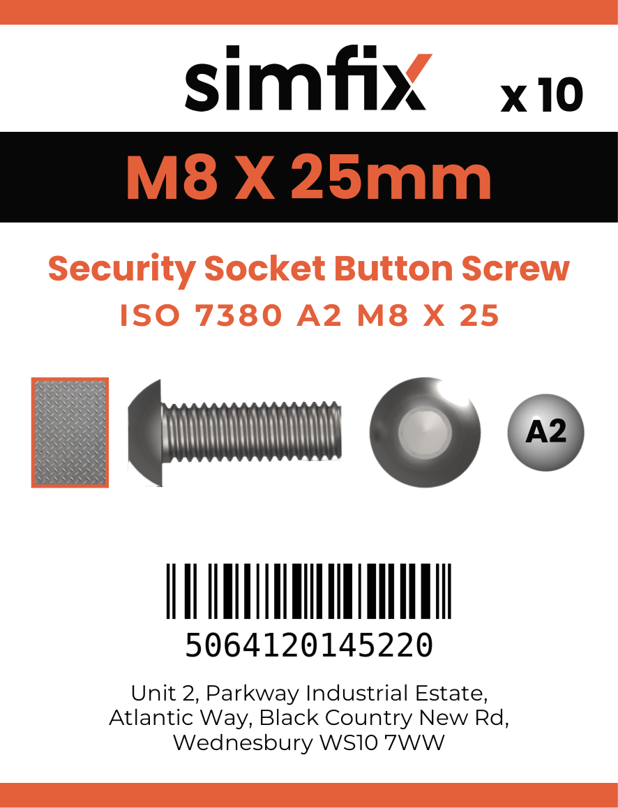 Simfix product label - 7380A208025PIN-D