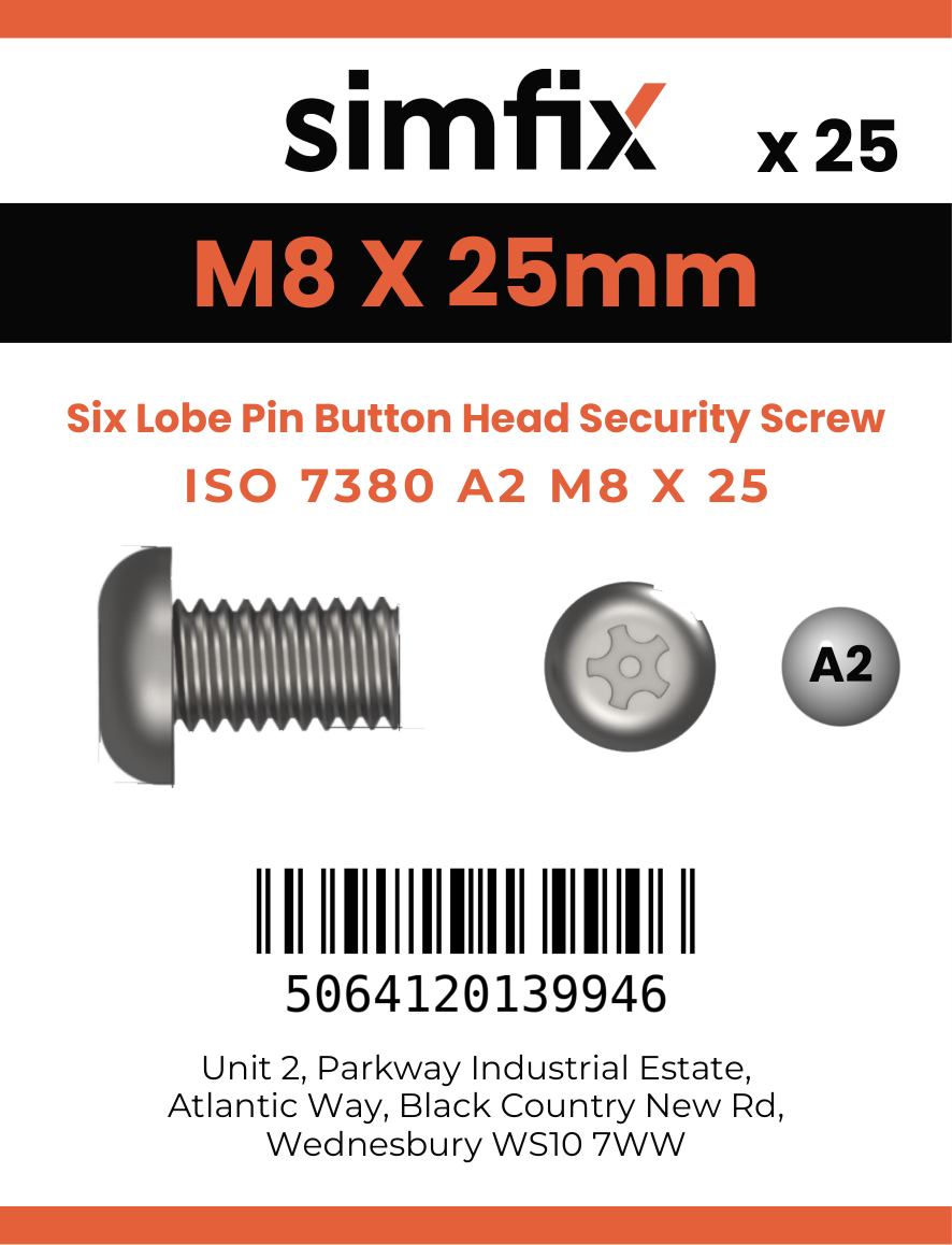 Simfix product label - 7380A208025TPIN-D