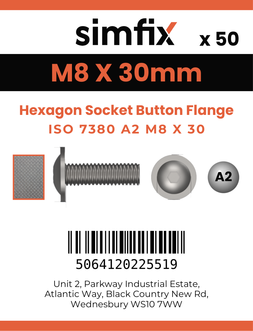 Simfix product label - 7380A208030F-T