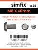 Simfix product label - 7380A208040TPIN-D