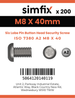 Simfix product label - 7380A208040TPIN-T