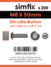 Simfix product label - 7380A208050T-T