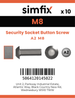 Simfix product label - 7380A208050TPIN-D