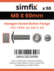 Simfix product label - 7380A208060F-T