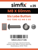 Simfix product label - 7380A208060T-D