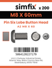 Simfix product label - 7380A208060TPIN-T