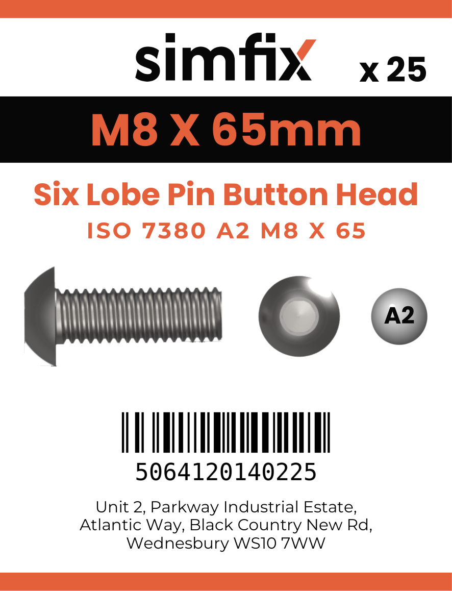 Simfix product label - 7380A208065TPIN-D