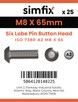 Simfix product label - 7380A208065TPIN-D