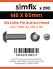 Simfix product label - 7380A208065TPIN-T