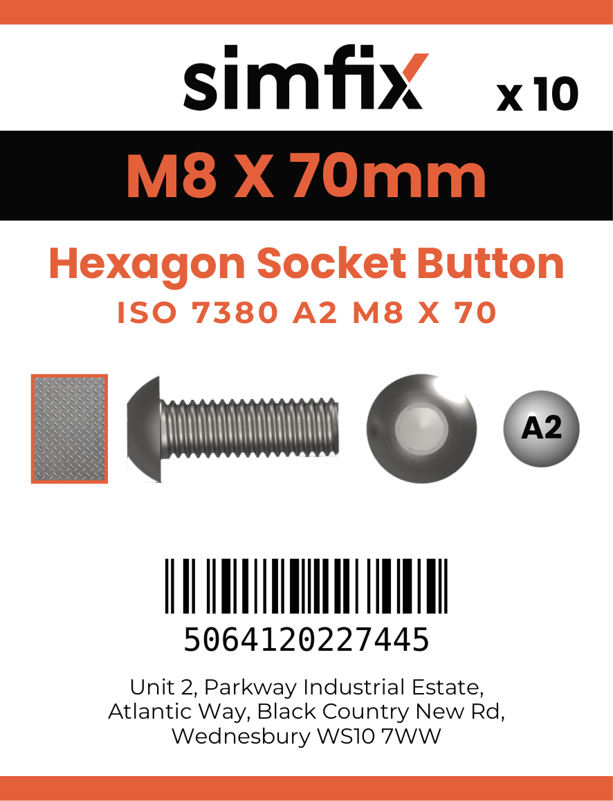 Simfix product label - 7380A208070-D