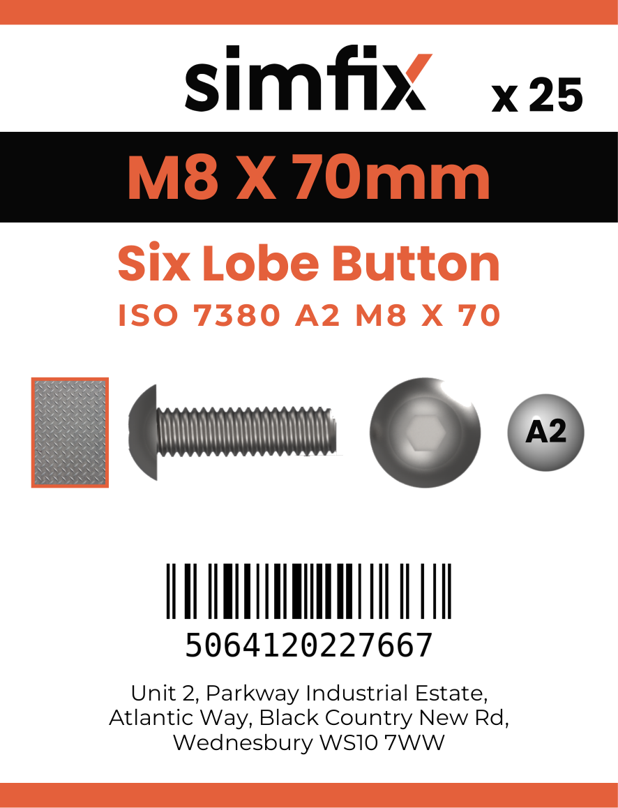 Simfix product label - 7380A208070T-D