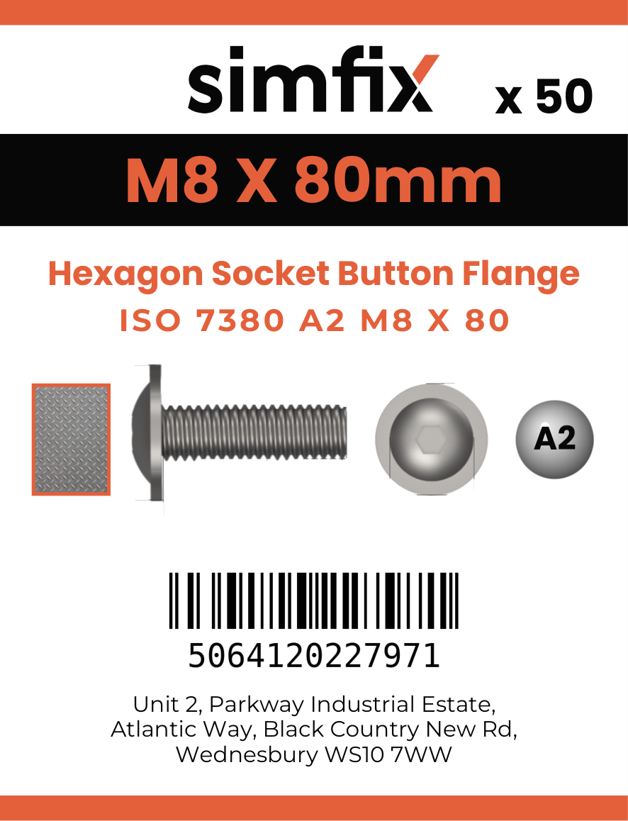 Simfix product label - 7380A208080F-T