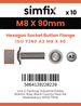 Simfix product label - 7380A208090F-D