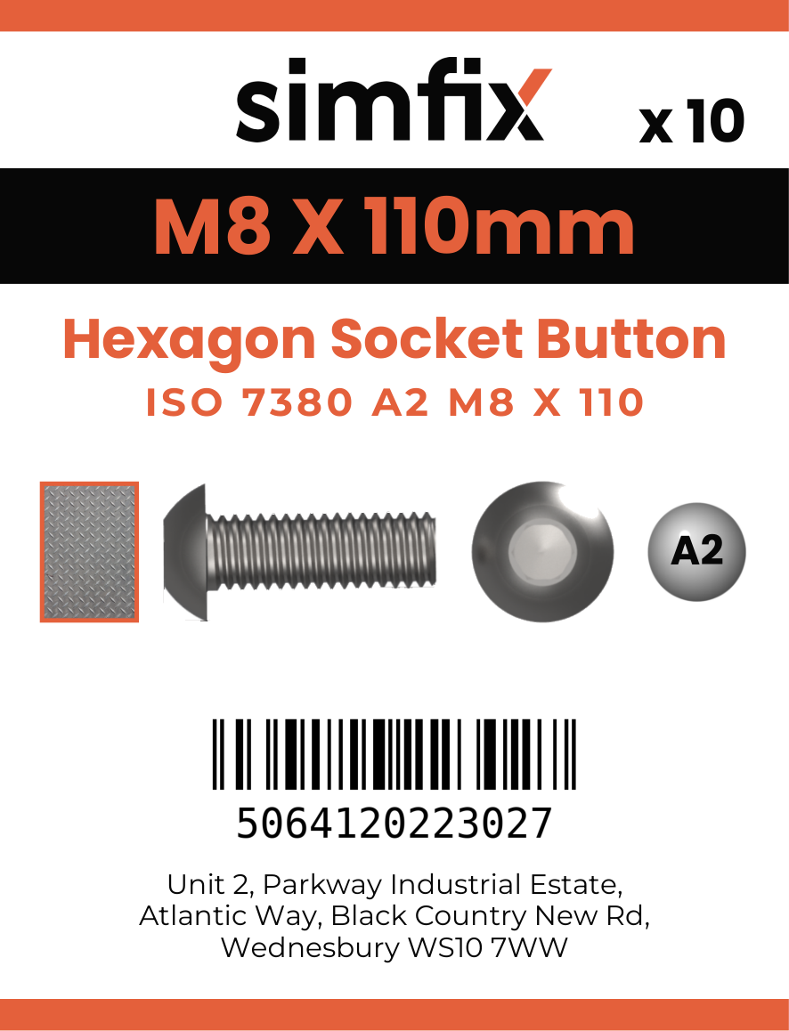 Simfix product label - 7380A208110-D
