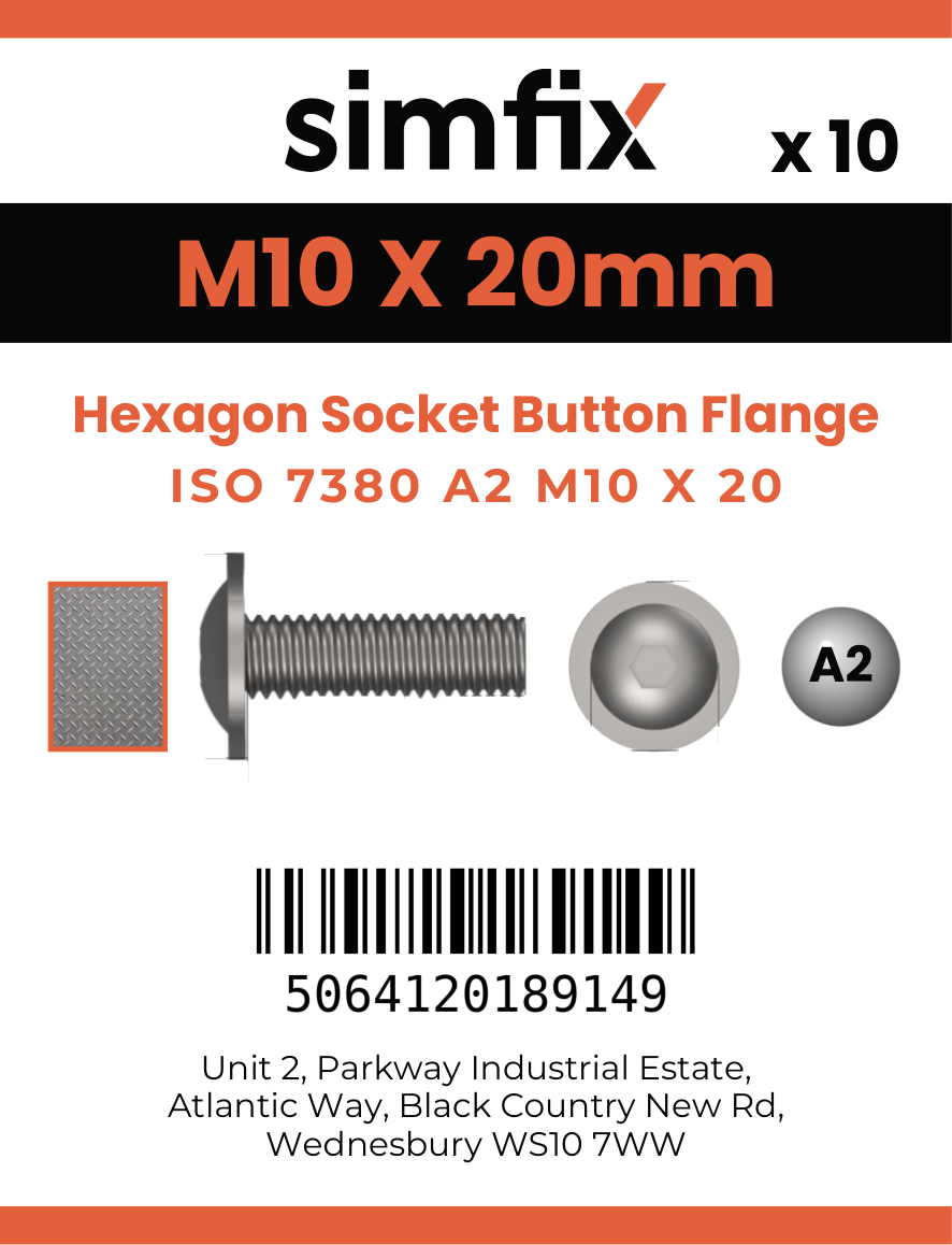 Simfix product label - 7380A210020F-D