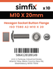 Simfix product label - 7380A210020F-D