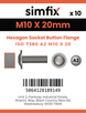 Simfix product label - 7380A210020F-D
