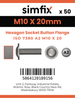 Simfix product label - 7380A210020F-T