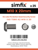 Simfix product label - 7380A210020TPIN-D