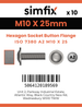 Simfix product label - 7380A210025F-D