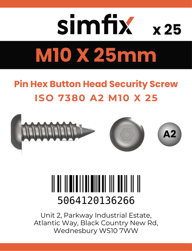 Simfix product label - 7380A210025PIN-D