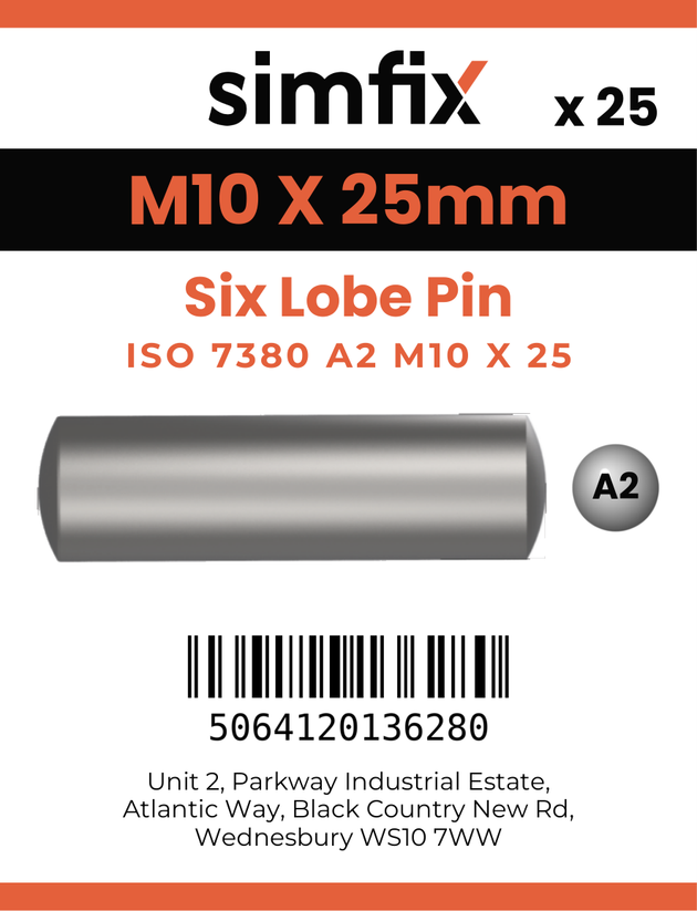 Simfix product label - 7380A210025TPIN-D