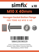 Simfix product label - 7380A210040F-D