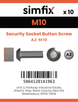 Simfix product label - 7380A210040TPIN-D