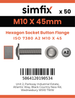 Simfix product label - 7380A210045F-T