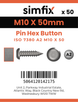Simfix product label - 7380A210050PIN-T
