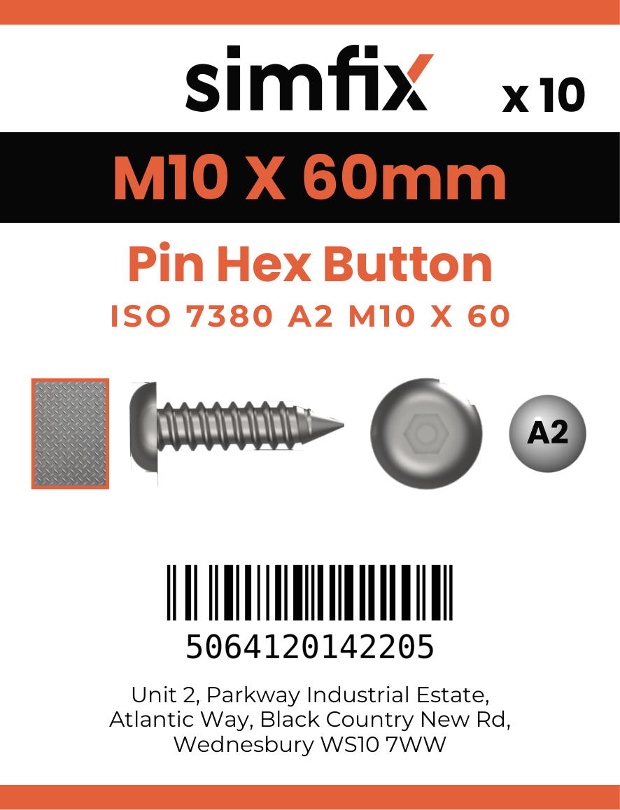 Simfix product label - 7380A210060PIN-D