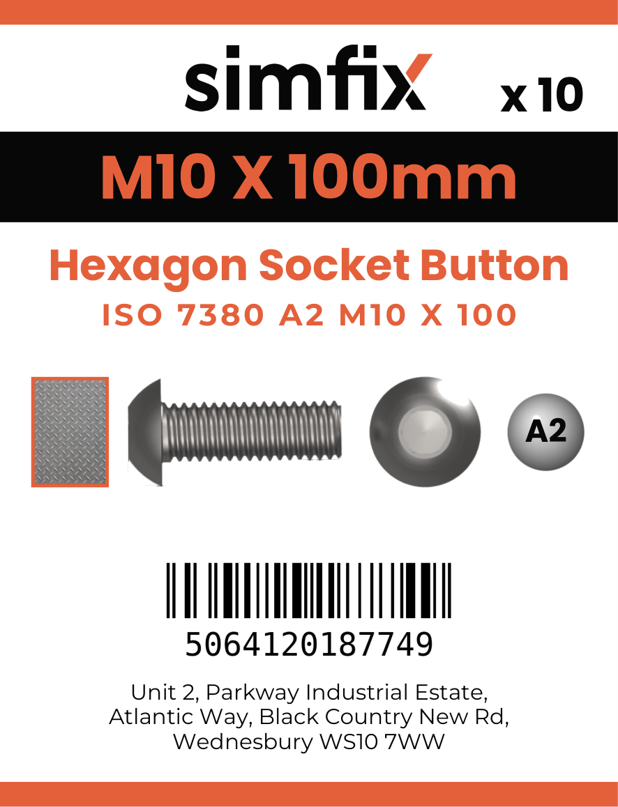 Simfix product label - 7380A210100-D