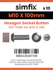 Simfix product label - 7380A210100-D