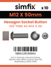 Simfix product label - 7380A212050-D