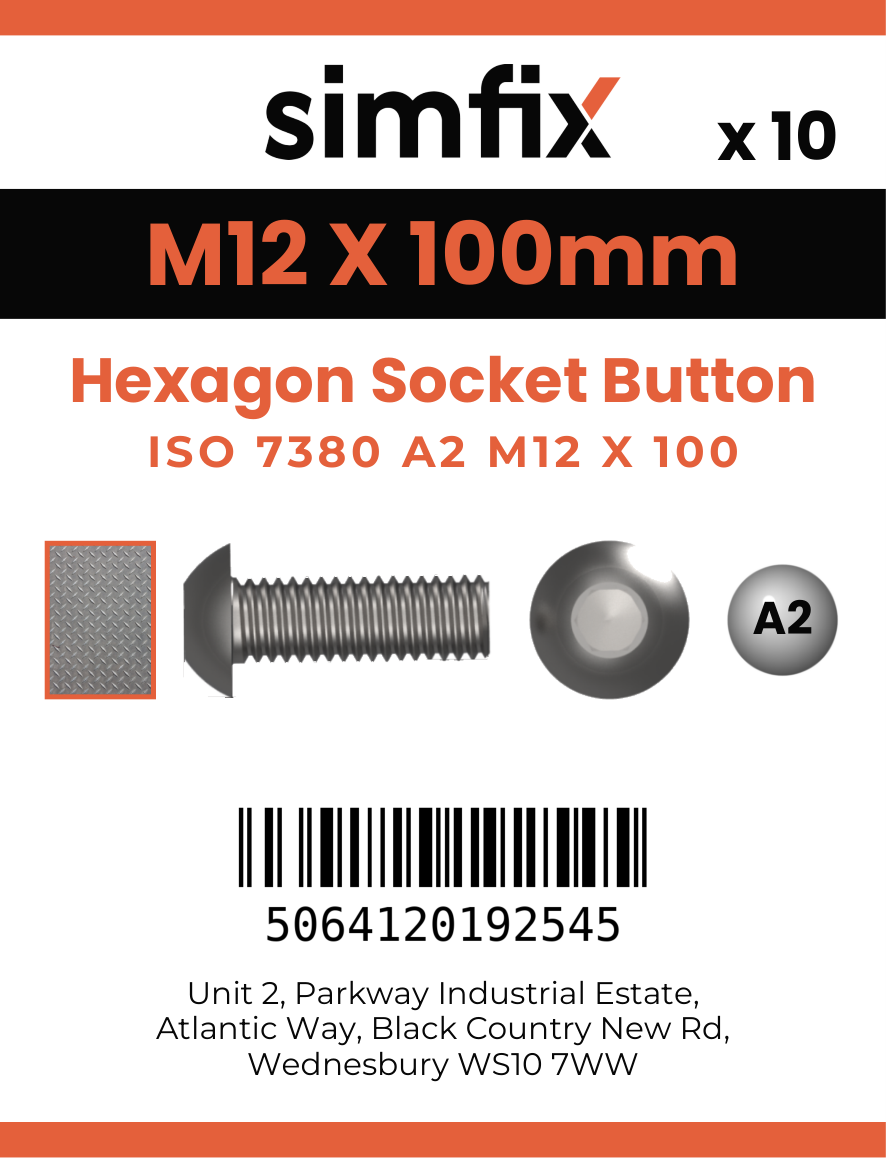 Simfix product label - 7380A212100-D