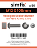 Simfix product label - 7380A212100-T