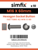 Simfix product label - 7380A216060-D