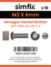 Simfix product label - 7380A402006-D